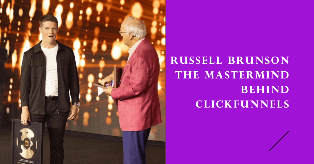 Russell Brunson wins napoleon hill gold medal