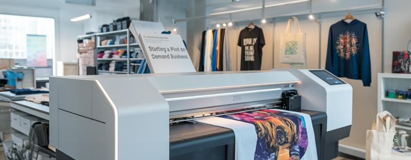 Benefits print on demand business