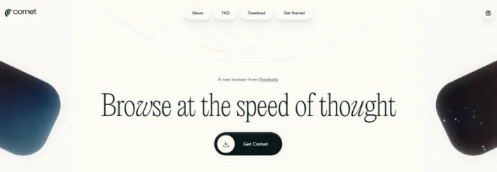 Perplexity launches Comet